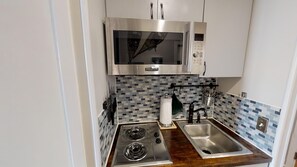 Microwave, Oven, Indoors, Kitchen, Sink