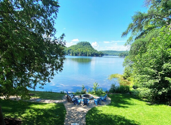 Lake summer view