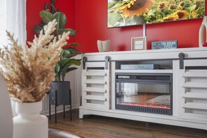 Fireplace in Living room