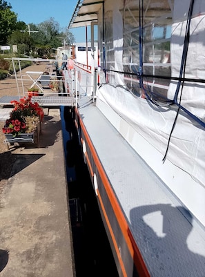 Facing Rear of the Houseboat