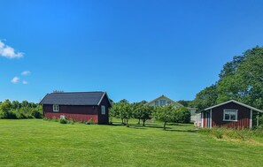 outside