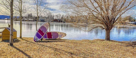 Private lake access