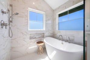 Unbelievable primary bathroom 