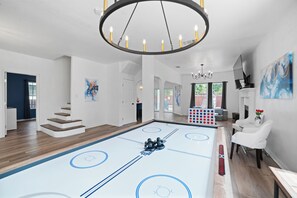 Air Hockey Table with Available Ping Pong and Dining Top