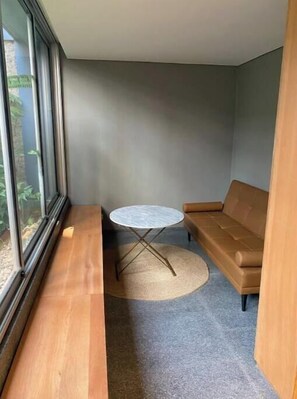 workspace in basement