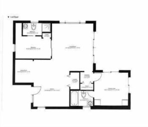 Upstairs floor plan