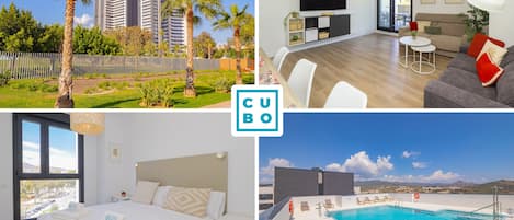 Cubo's Urban Sky Malaga Apartment West View 5