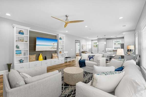 Cozy, well defined spaces full of luxury furnishings and amenities that will make your trip easy and relaxing!