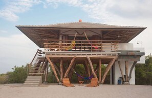 Cabaña de lujo frente al mar 