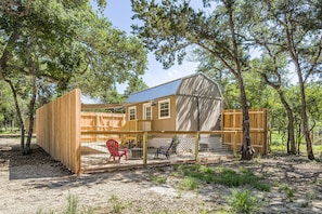 Nestled into the Hill Country