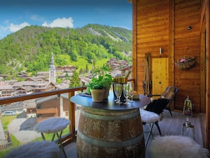 Vue depuis la propriété