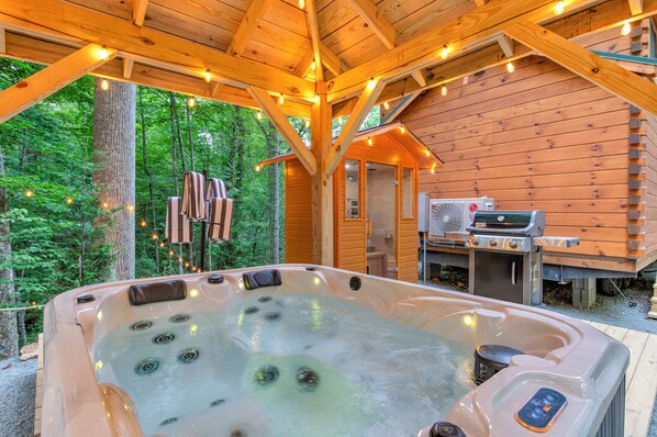 Bubbelpool utomhus