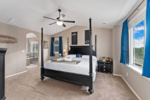 This home has all the comforts including a master bedroom with an ensuite bath