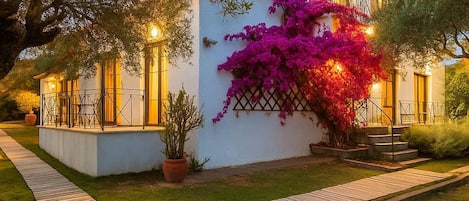 Facade of the property
