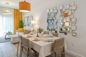 Elegant dining area for memorable meals with family and friends.