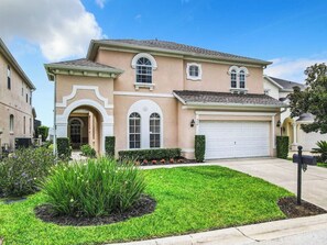 Stunning exterior showcasing beautiful architecture and well-maintained landscaping.