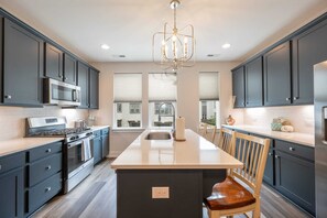 Kitchen Island with plentry of storage space