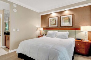 Bedroom Area with King Size Bed