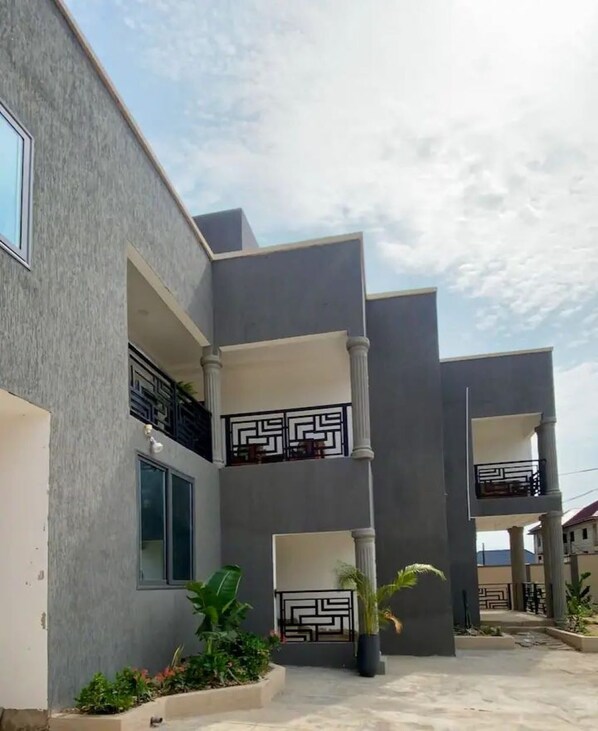 Front view of house