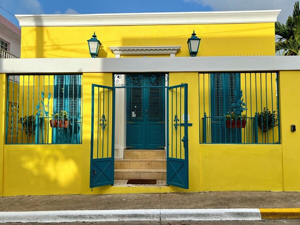 Exterior detail