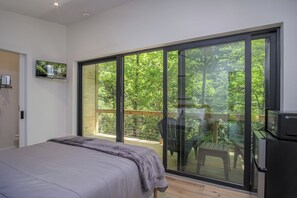 Interior (photo taken before hot tub was installed on porch)