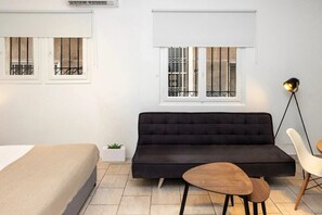 Overlooking the apartment!