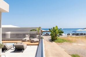 Just a few steps from the Beach.