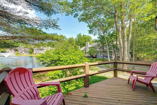 Jim Thorpe Vacation Rental | 1BR + Loft | 1.5BA | 3 Steps to Enter | 900 Sq Ft