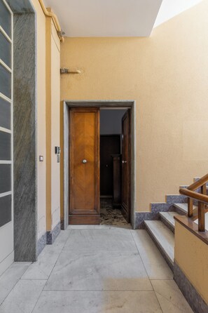 Interior entrance
