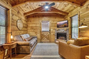 Electric fireplace!
