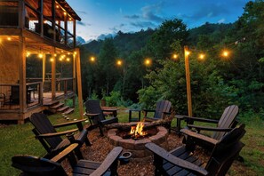 High Country Cabin's exterior