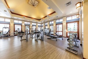 Fitnessbereich