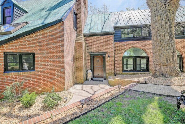 Front Entrance to Main House