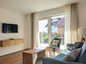 Landsuite Gehrenberg, 67qm, 2 Schlafzimmer, max. 4 Personen-Sofaecke
