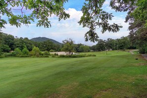 Beautiful views of the Black Mountain Golf Course and Allen Mountain from Little Piney.