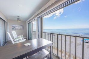Door Open Railings- Indoor Sunroom