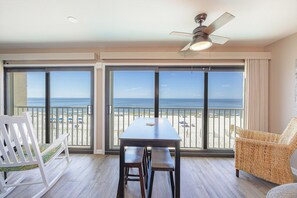 Door Open Railings- Indoor Sunroom