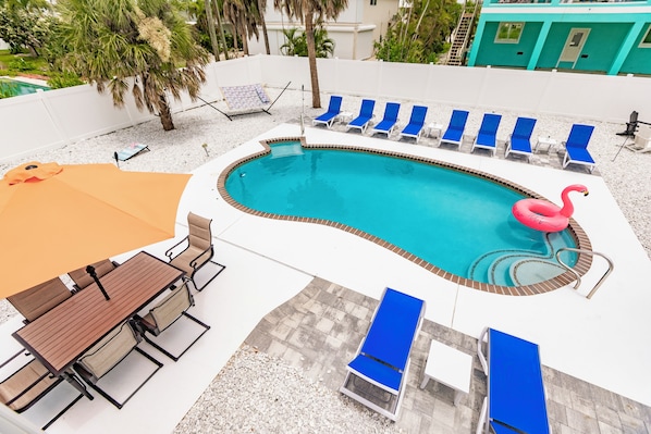 Heated Large Pool