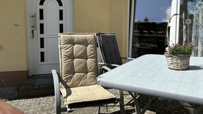 Sitzecke im Außenbereich