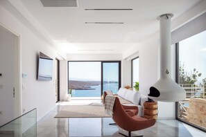 Livingroom area located in the Right Building