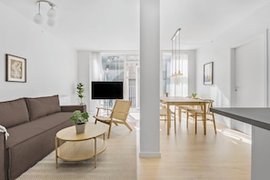 Living and dining area