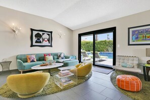 The living area