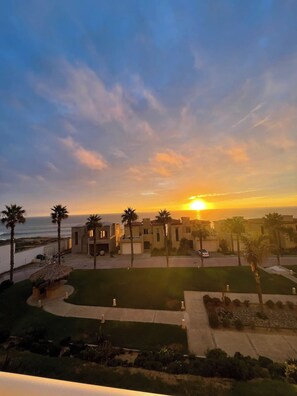 Balcony view.