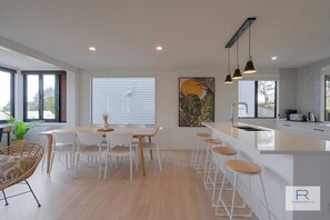 Kitchen with Dining area with 8 seaters