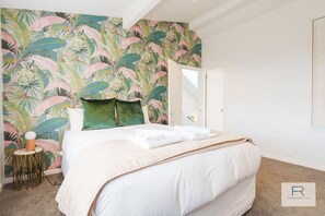 Upstairs Queen bedroom with wardrobe and ensuite