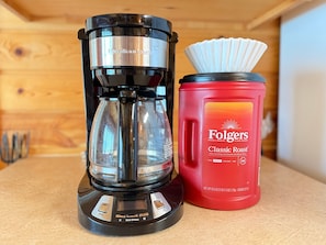 Kaffee und/oder Kaffeemaschine