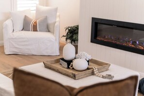 Lounge Room with Fire Place