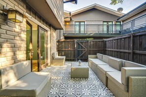 Patio | Fenced Backyard