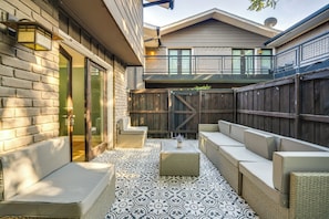Patio | Fenced Backyard