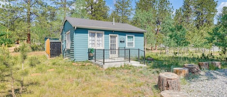 Bailey Vacation Rental | 1BR | 1BA | 1 Step to Enter | 480 Sq Ft
